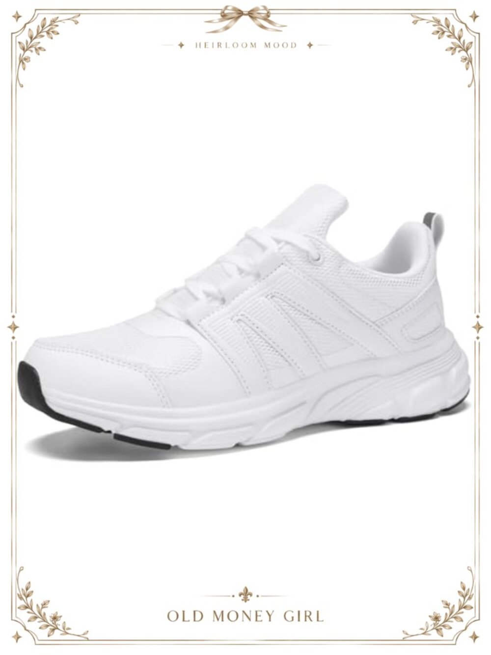 Women's Lightweight Mesh Running Sneakers Non-Slip Lace-Up Athletic Walking